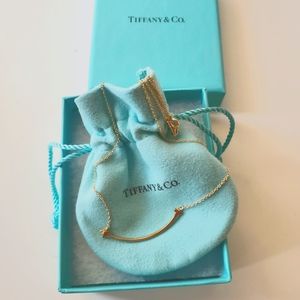 Tiffany & co T Smile Pendant